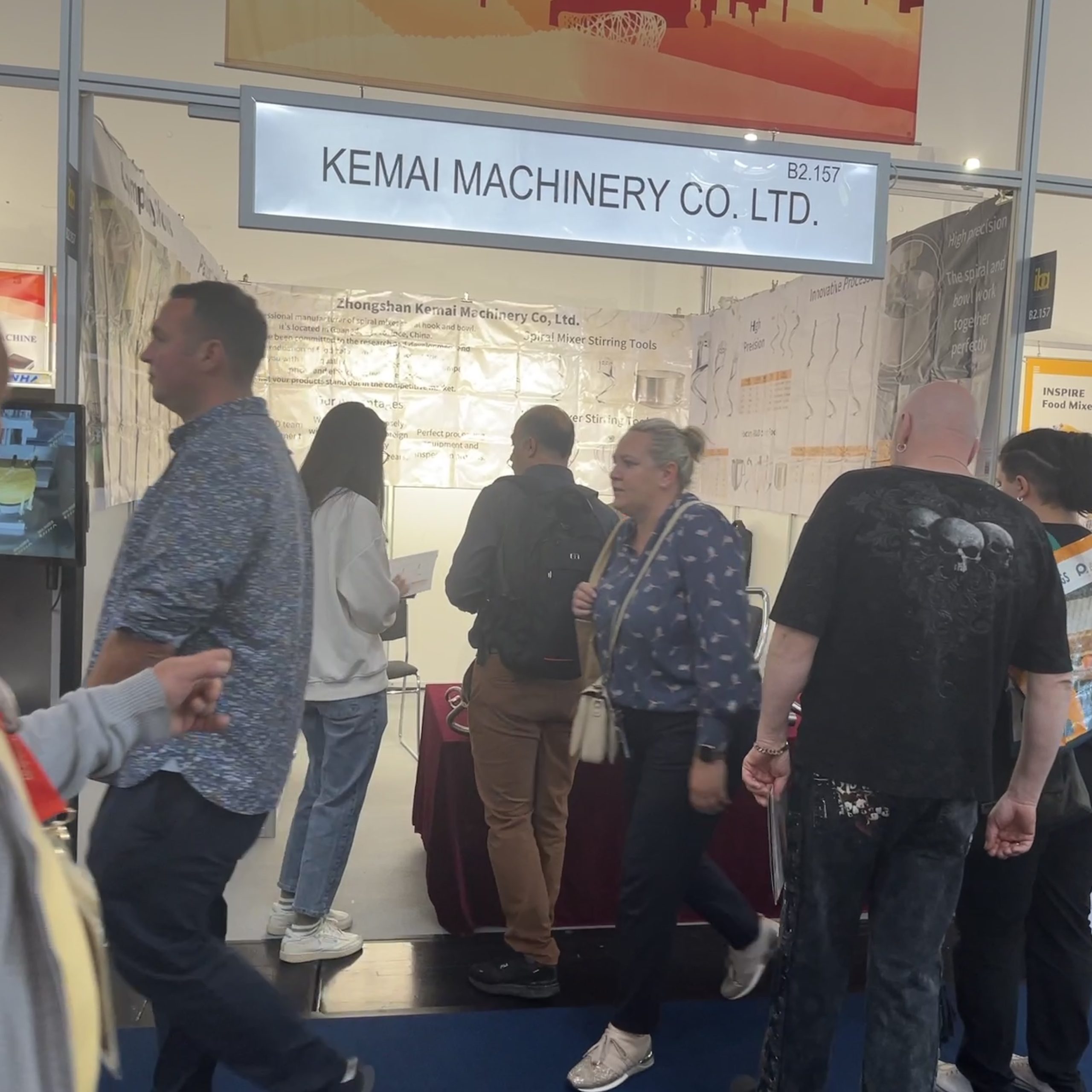 at the Iba International Bakery Fair